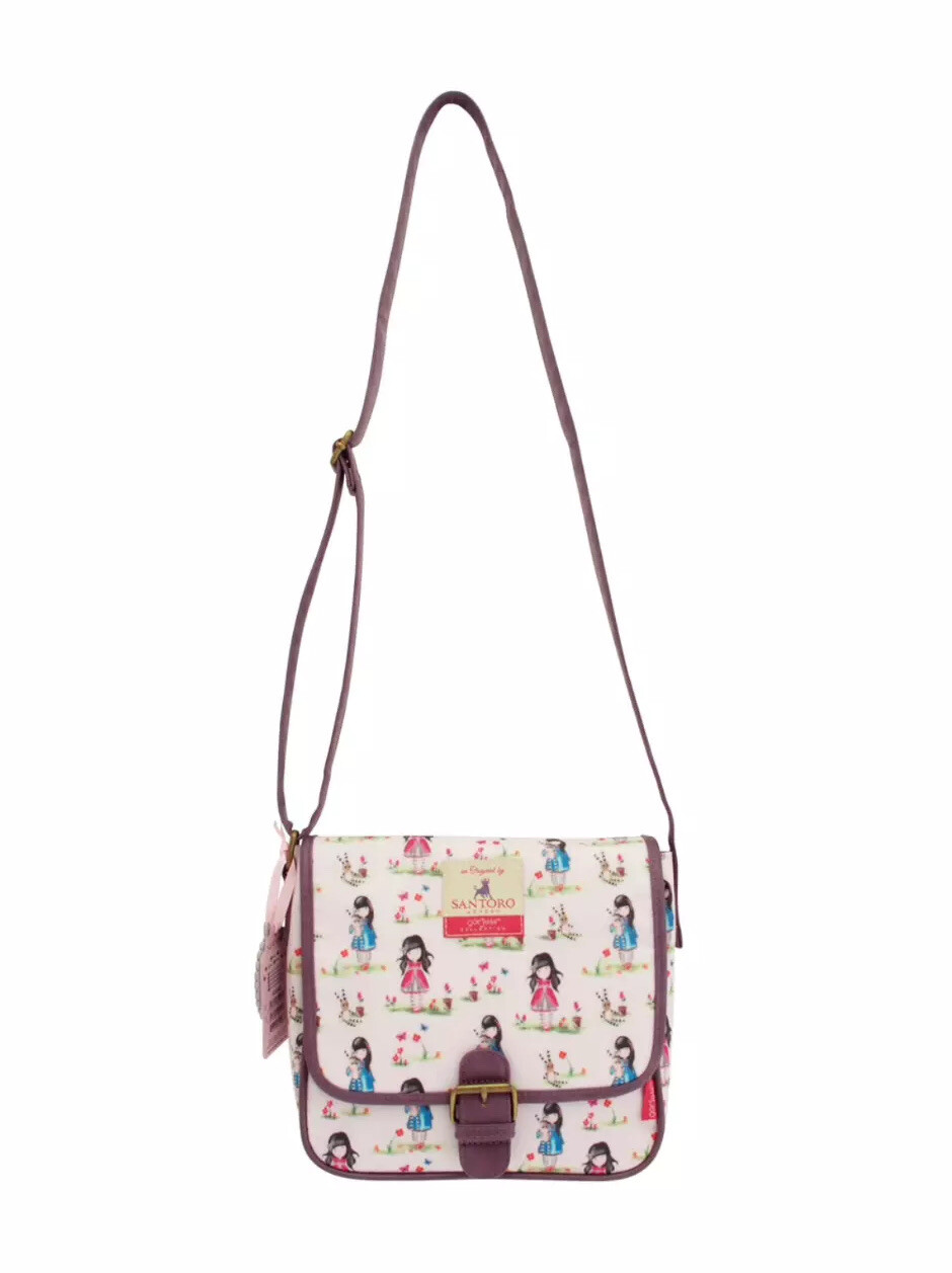 Santoro Gorjuss Coated Saddlebag Pastel Pattern Print Ladybird New RRP