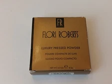 Flori Roberts Luxury Pressed Powder Fawn/Sand Lt/Med .325 Oz 