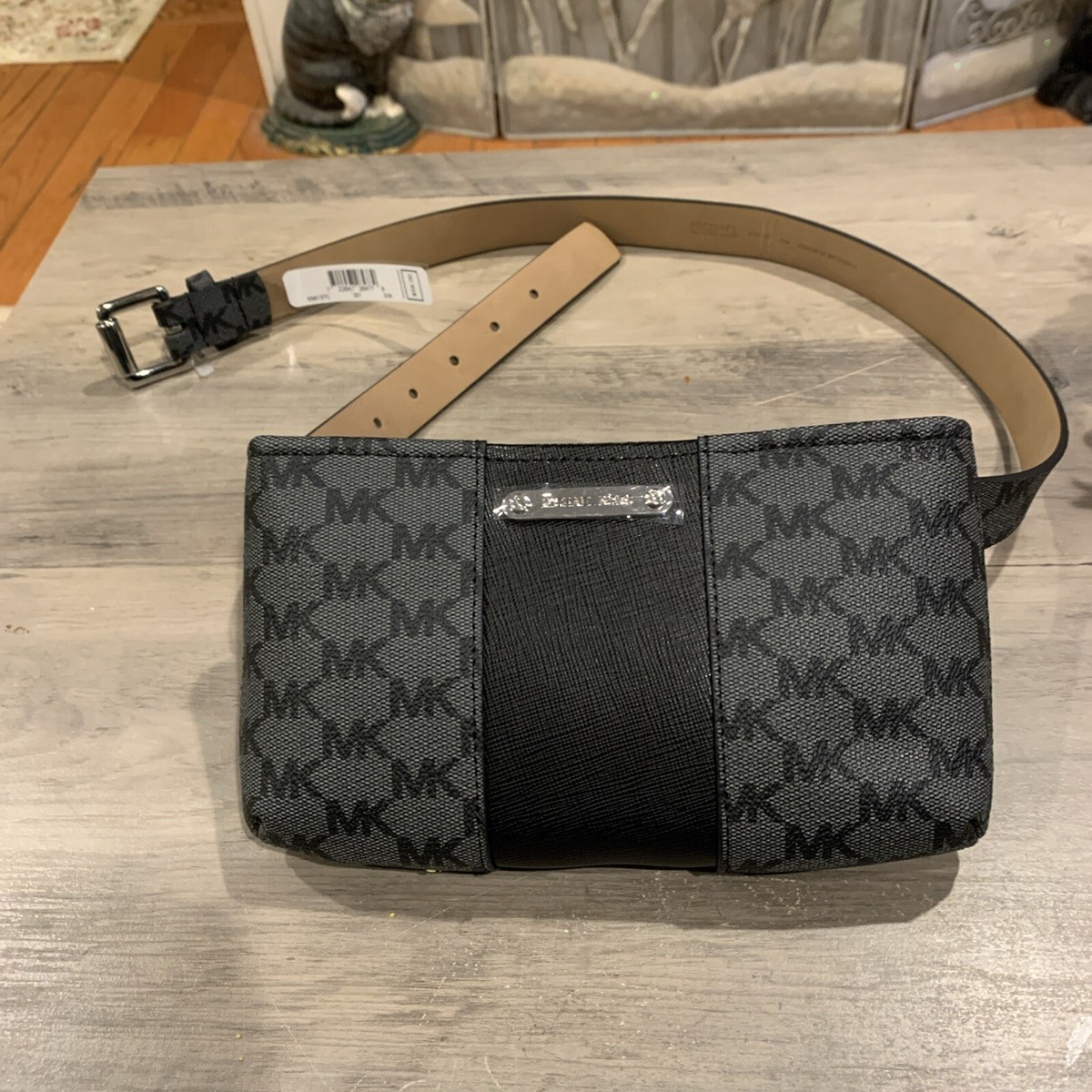 New w/o tag Michael Kors Belt Bag Black size:S/M Michael Kors Black Belt Bag S/M “New” | eBay main image 4