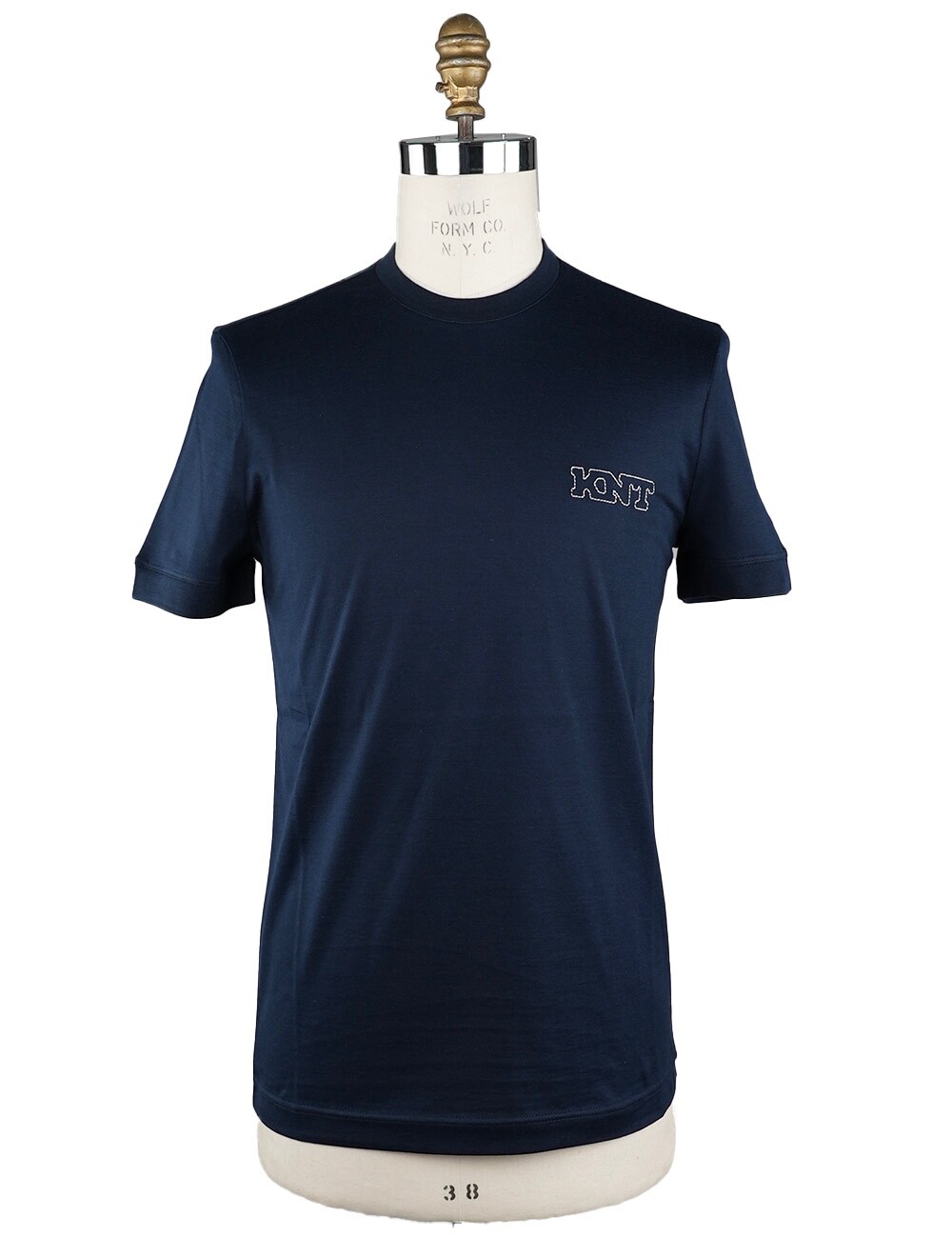 НОВАЯ МУЖСКАЯ ФУТБОЛКА KNT KITON ИЗ 100 ХЛОПКА РАЗМЕР 38 US 48 EU S KNMX14 73690₽