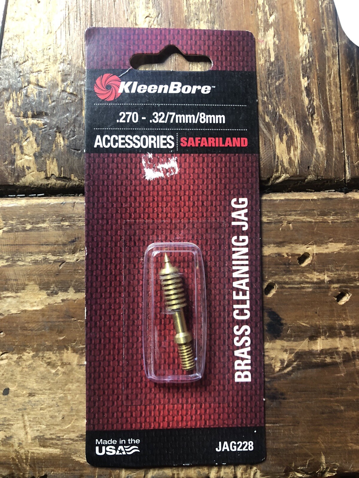 KleenBore Precision Barbed Pointed Jag 270-32 Cal Rifle #8-32 Thread - JAG228