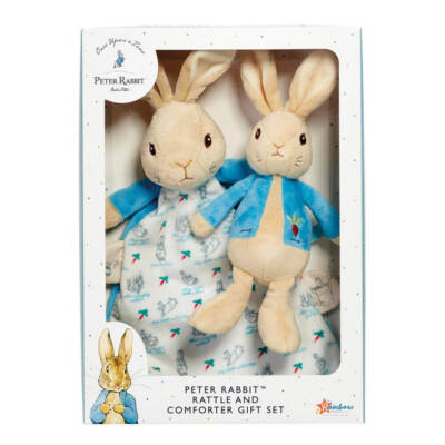 Peter Rabbit - Rattle & Comfort Blank Gift Set | eBay Australia