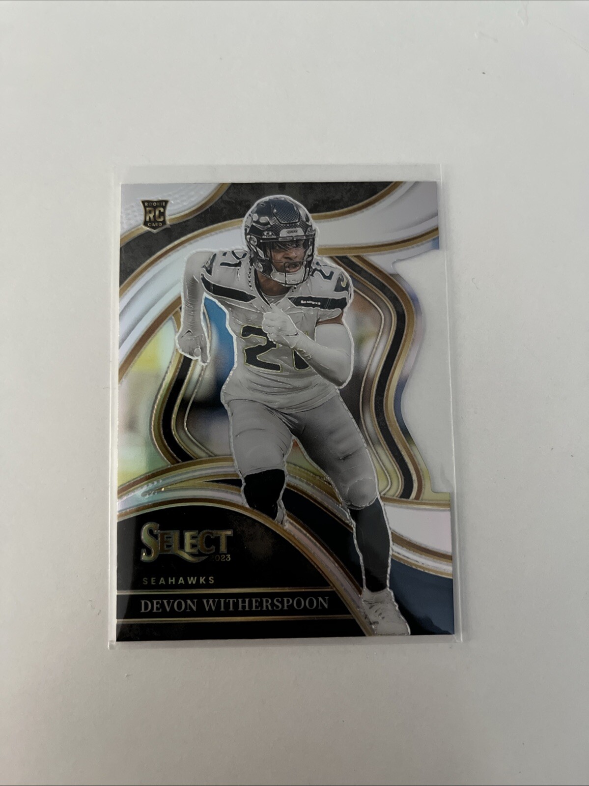 2023 Panini Select Club Level Silver Prizm Die Cut Devon Witherspoon #273 RC