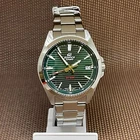 Casio Edifice EFV-140D-3A Green Analog Stainless Steel Classic Sporty Men Watch