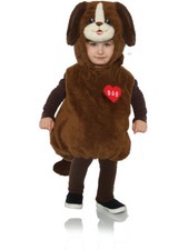Belly Babies Plush Build-A-Bear Playful Pup Costume Toddler 2T-4T Months