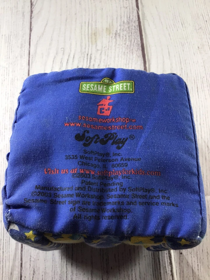 Soft Play Good Night Big Bird Cloth Book Block Baby Toddler Toy Sesame Street - Image 3 of 4