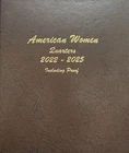 Dansco Coin Album 8141 Women Quarter 2022-2025 w/ Proofs PDSS Mint  Book 25c
