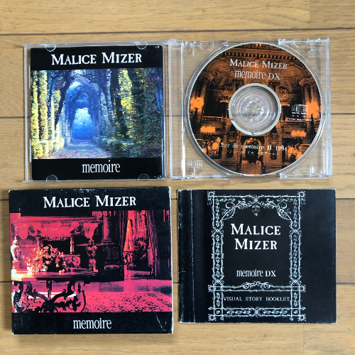 MALICE MIZER CD memoire DX No Serial with Booklet Tetsu Mana MALICE MIZER CD memoire DX No Serial with Booklet Tetsu Mana