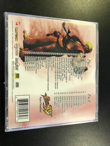 Street Fighter IV Original Soundtrack CD New Sealed - Picture 2 of 3