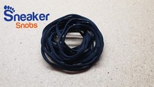 Foamposite Replacement Oval Shoe Laces - Black  Pair 