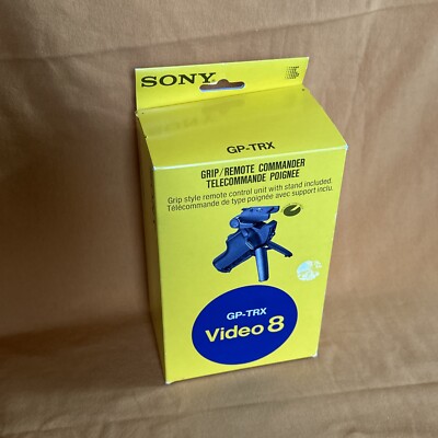 NEW Sony Video 8 GP-TRX Handycam Camera Tripod Grip Remote Control Commander