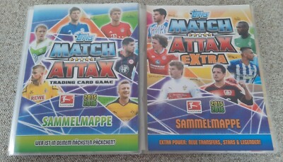 Topps Match Attax 2015/2016 15/16 + Extra - 10 Karten aussuchen