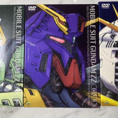 アニメ GUNDAM ZZ + Z Laserdisc 2 boxes Mobile Suit Z Gundam LD memorial BOX 2 volume set * laser disk