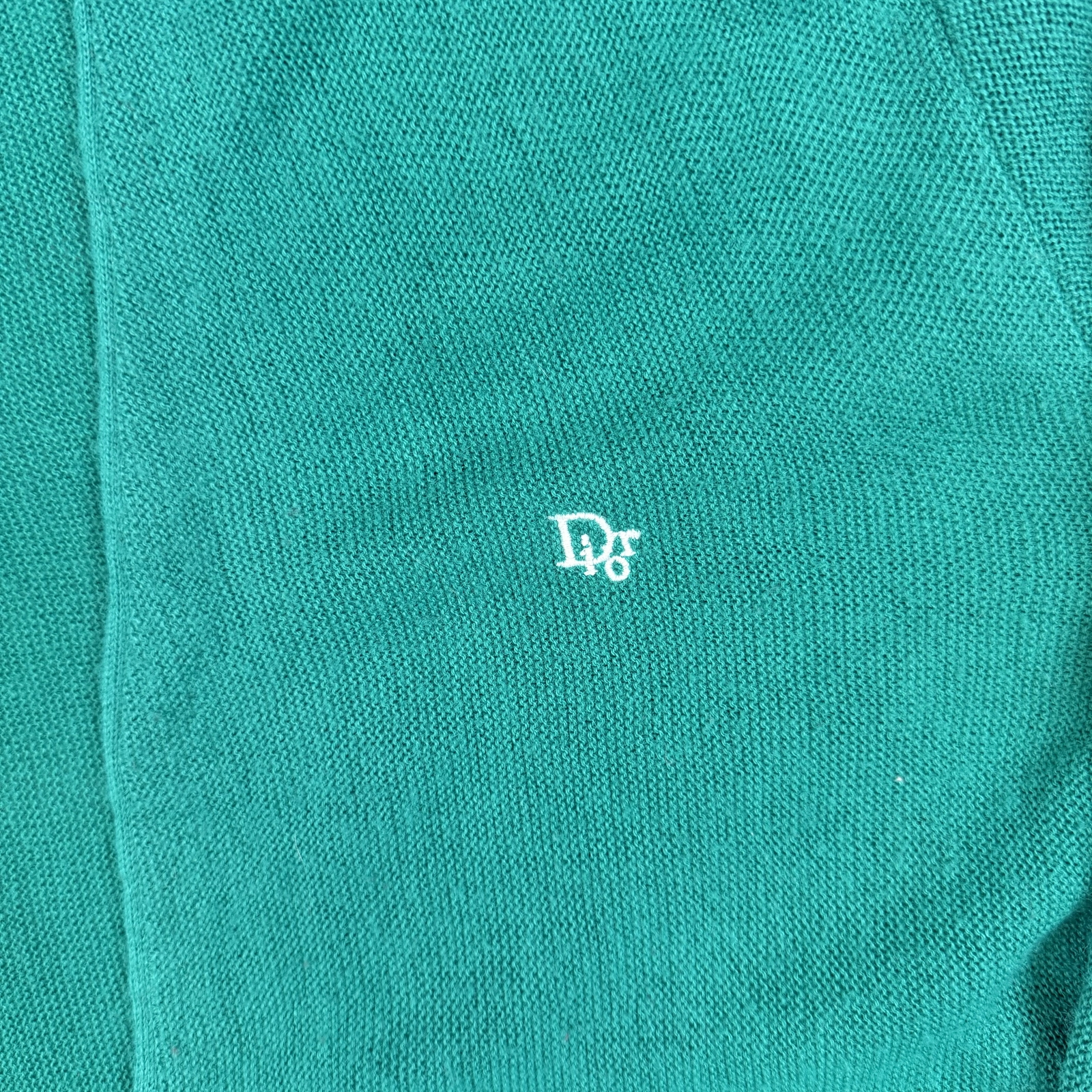 Christian Dior Monsieur Men's Button-Up Cardigan Green Knit Size L image 4