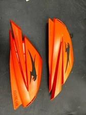 New Arctic Cat ATV SNOW SET PAIR HAND ORANGE HAND GUARDS 4639-808 GUARDS BM