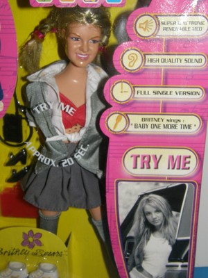britney spears singing doll