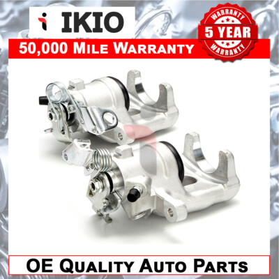 Ikio 2x Brake Calipers Rear Fits Combo (Mk2) 1.3 CDTI (2005-2011)