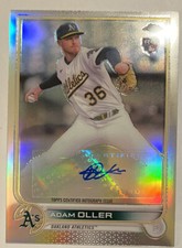 2022 Topps Chrome Update Refractor RC Auto #AC-AO RC Autograph Adam Oller