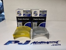 FORD CVH RSTURBO STANDARD SIZE MAINS CRANKSHAFT BEARINGS ACL DURAGLIDE TOP QUAL