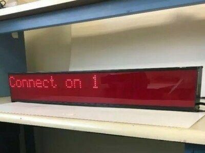 Smart Marquee TSM-2L20C-R-M-E-N-A-0 LED Display screen 2'' Letters Warranty!