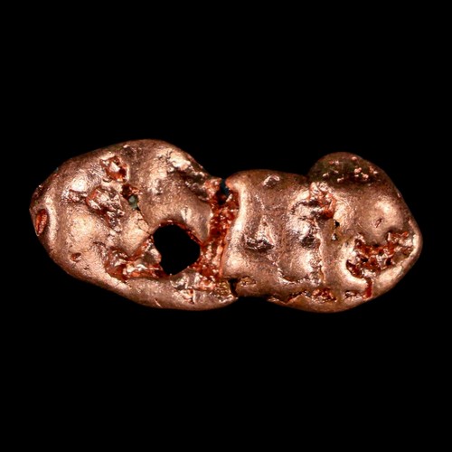 1.3" Solid Native Copper Polished Nugget Mineral Keweenaw Michigan - Imagen 2 de 7