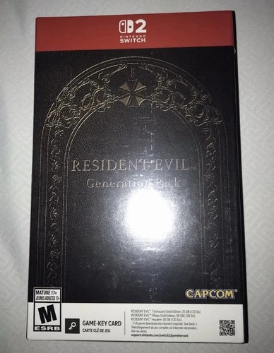 Resident Evil Generation Pack 30th Anniversary - Nintendo Switch 2 New Sealed