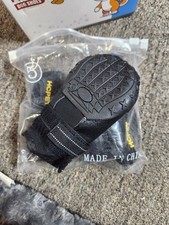 Dog Boots for Small Medium Dogs Shoes Waterproof Paw Protector Black Size 5