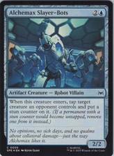 MTG Foil Alchemax Slayer-Bots C Marvel's Spider-Man: Eternal-Legal 5 NM