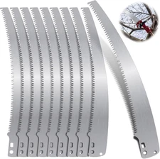 10 Pcs 12 Inch Pole Saw Blade Tree Pruner Replacement Blade Compatible with Coro