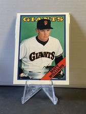 1988 Topps - Matt Williams Rookie Card For The Box Set Card# 372