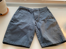 Bonobos Stretch Washed Chino 2.0 Short Mens 32 Blue Standard 9 Inch Inseam