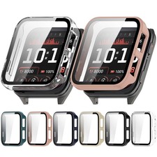 Full Protective Frame Case Screen Protector Cover For Garmin Venu X1 Smartwatch