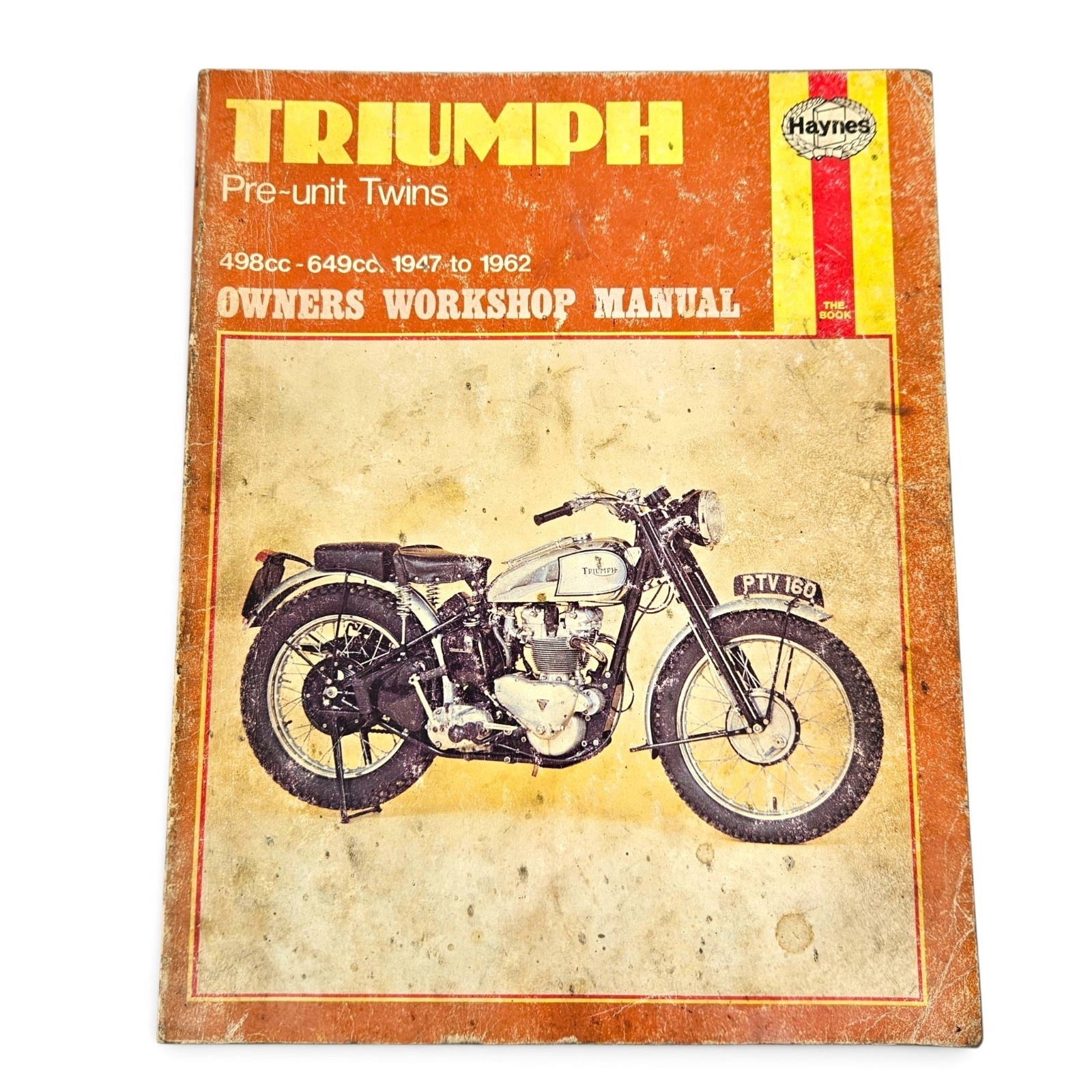 1982 Haynes Triumph Pre-Unit Twins Workshop Manual 498cc 649cc 1947-62 No 251