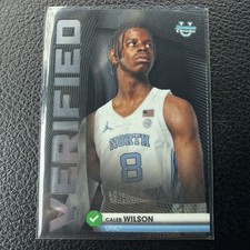 Caleb Wilson Verified Chrome Prospect Rookie RC 2025-26 Bowman U Card #BV-9 UNC. rookie card picture