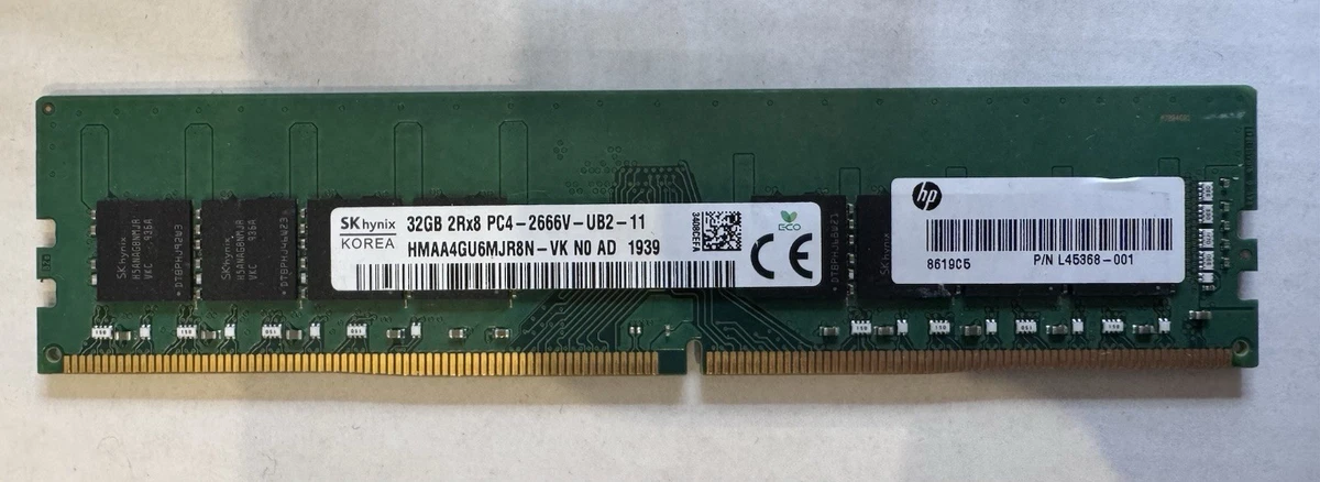PC4-21300 (DDR4-2666) Bus Speed DIMM DDR4 SDRAM Memory (RAM) for