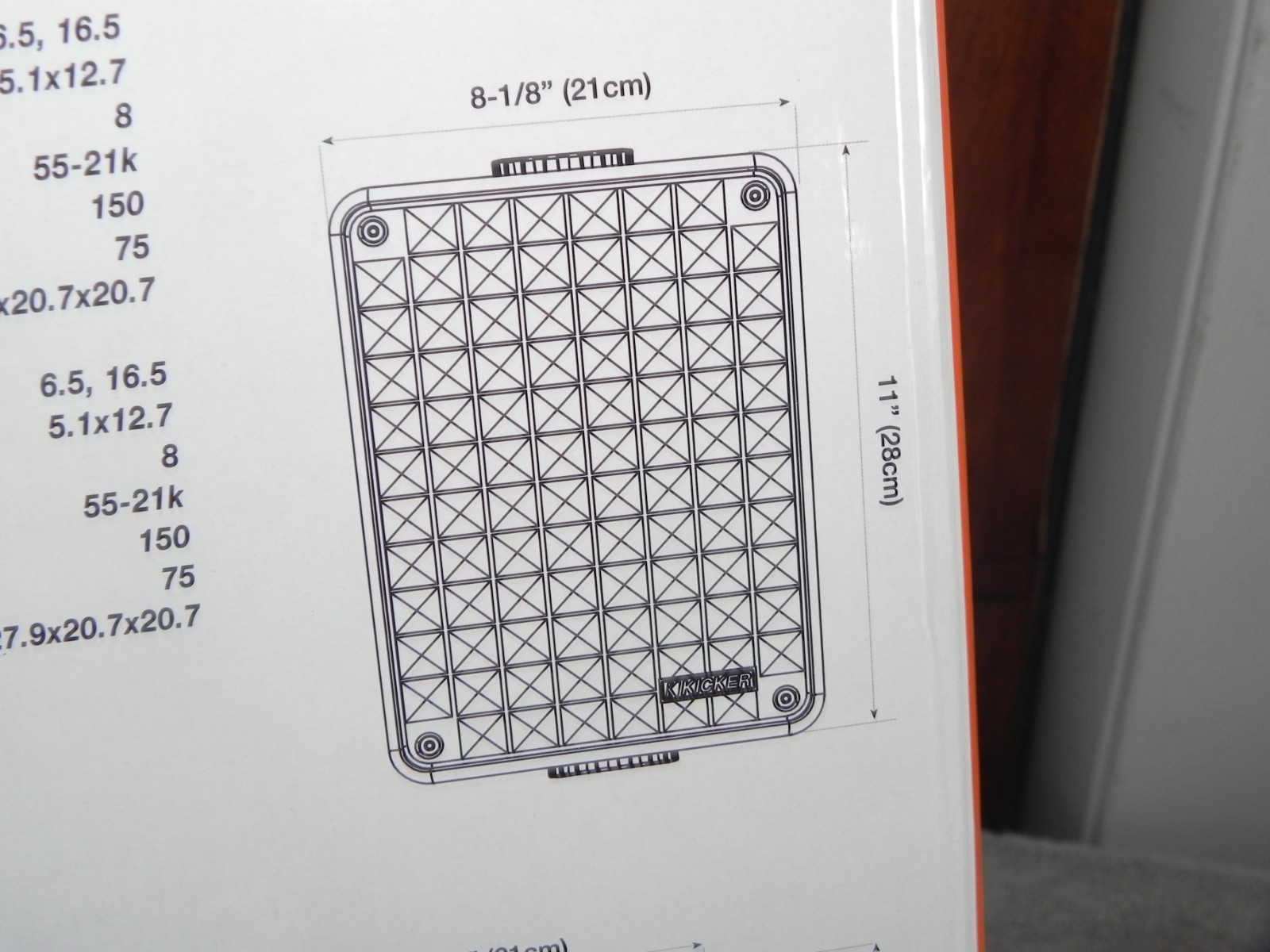 Kicker KB6 2-Way 150W Outdoor Indoor Speakers
