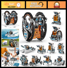 Solar Powered Robotics Kits for Kids 8-13 | STEM Educational Building Toys, Scie