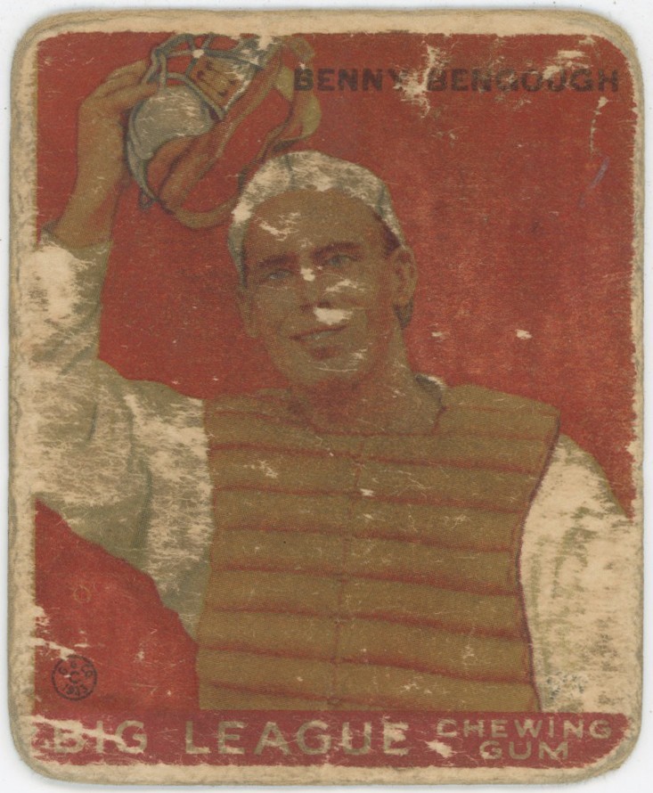 1933 Goudey 1 Bengough Poor 714269