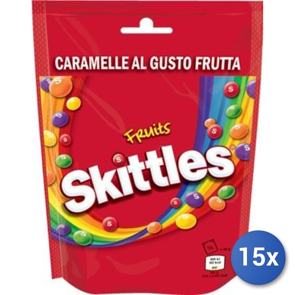 15X Multipack Skittles Fruit 136G