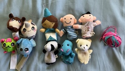Squeezamals & Finger Puppet Lot