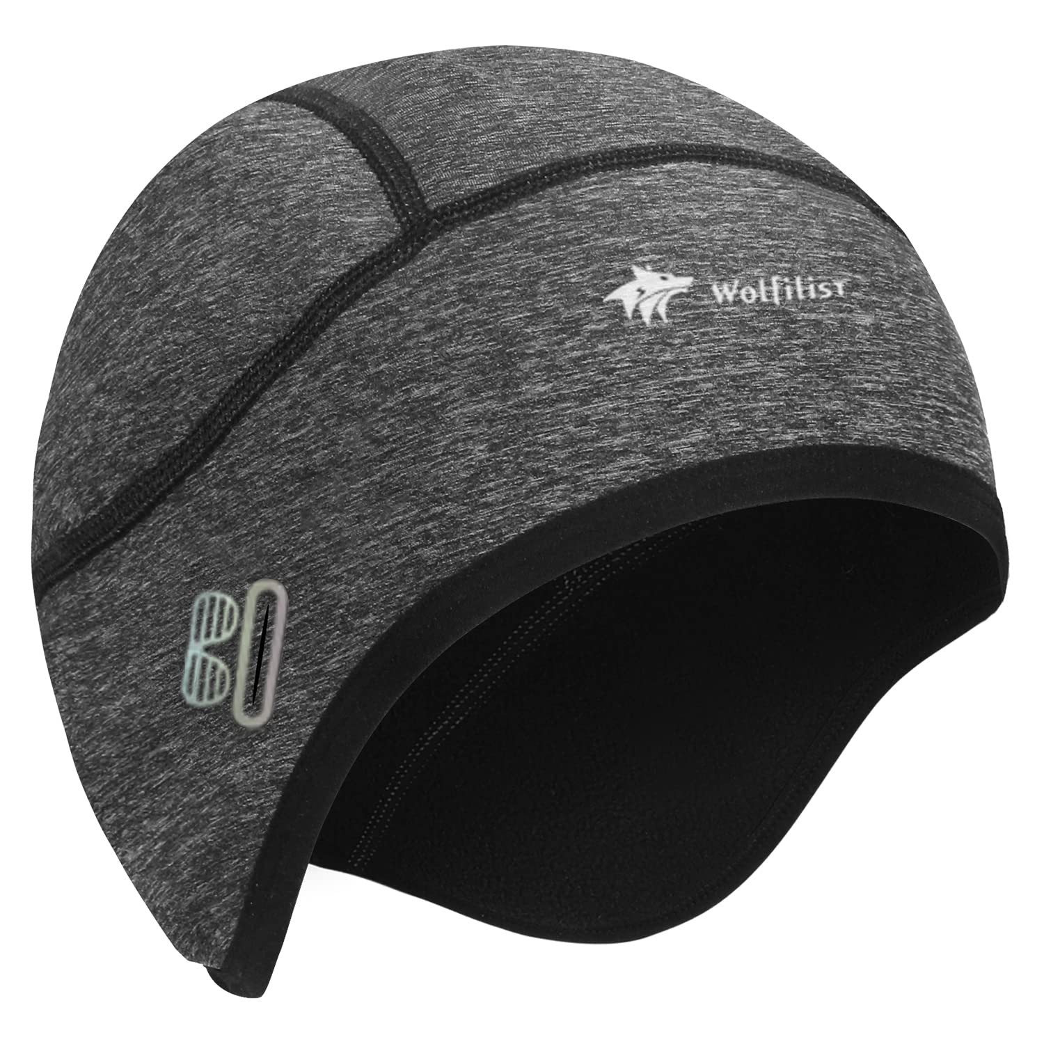 Skull Cap Helmet Liner for Men Women Winter Cycling Hard Hat Under Layer