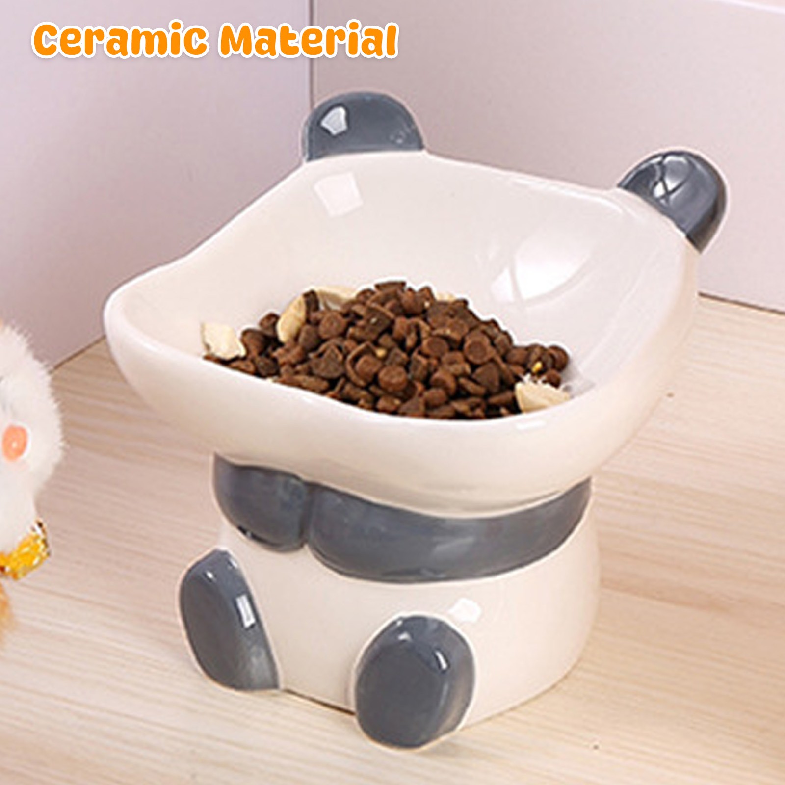Candy Snack Serving Bowl Cartoon Animal Shape Anti Knockover Cartoon Pet Foods