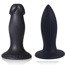 Silicone Anal Training Starter Beginner Anal Trainer Butt Plug Prostate Massager