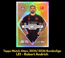 Produktbild von Topps Sammelkarten Topps Match Attax Bundesliga 2025/26 Starter-Set + Exklusive Hüllen Fußball Trading Cards