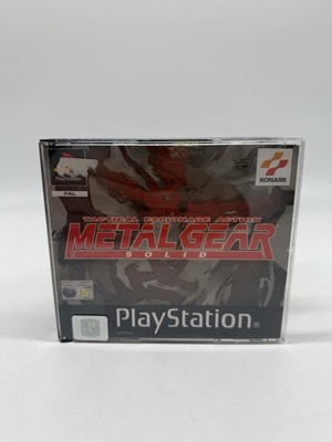 PS1 Spiel Metal Gear Solid PAL Version Guter Zustand