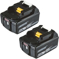 FüR Makita Akku Ersatzakku BL1860B - 2Er Set - Original - 18V/6,0Ah - 197422-4