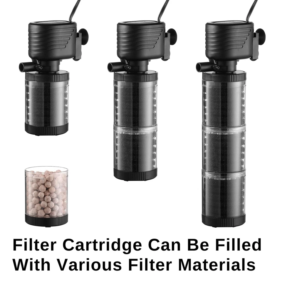 XpertMatic Aquarium Filter for 70-120 Gallon Tank Internal Fish Tank Filter w... - Image 4 of 4