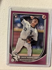 2025 Bowman - (RC) Drew Thorpe #8 Purple Variation /299 Chicago White Sox 