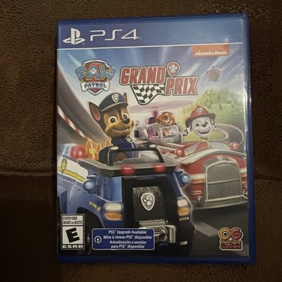 PS4 Paw Patrol Grand Prix Game Nickelodeon Outright Games CIB Complete Working
