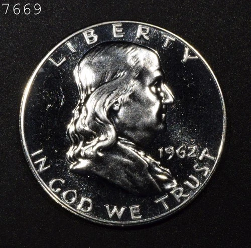 1962 Franklin Half Dollar "Proof" *Combined Shipping*